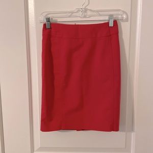 H&M hot pink pencil skirt size 2